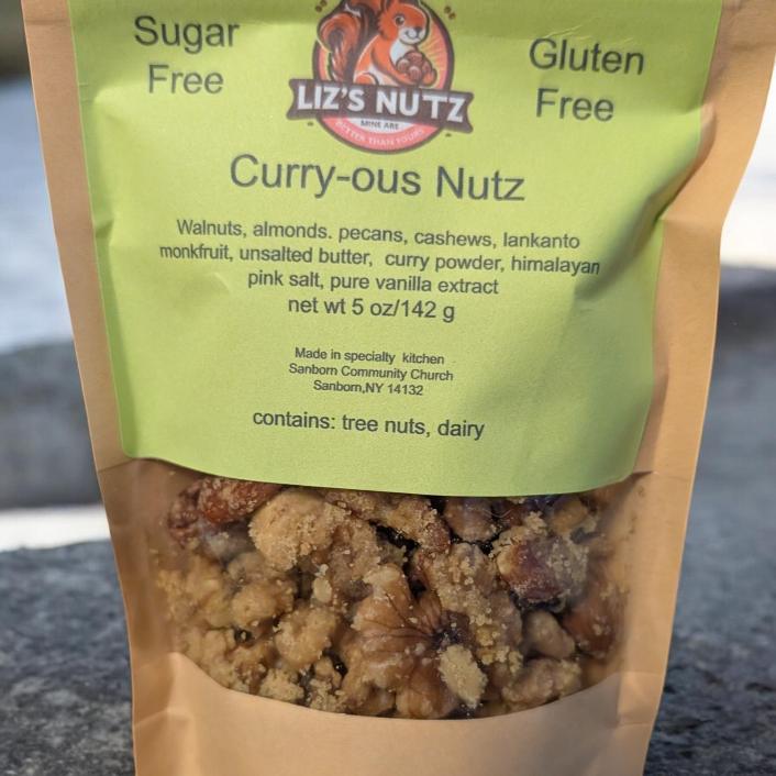 Curry-Ous Nutz- Asian Inspired